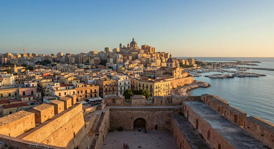 Cagliari in Sardegna, città storica sul mare